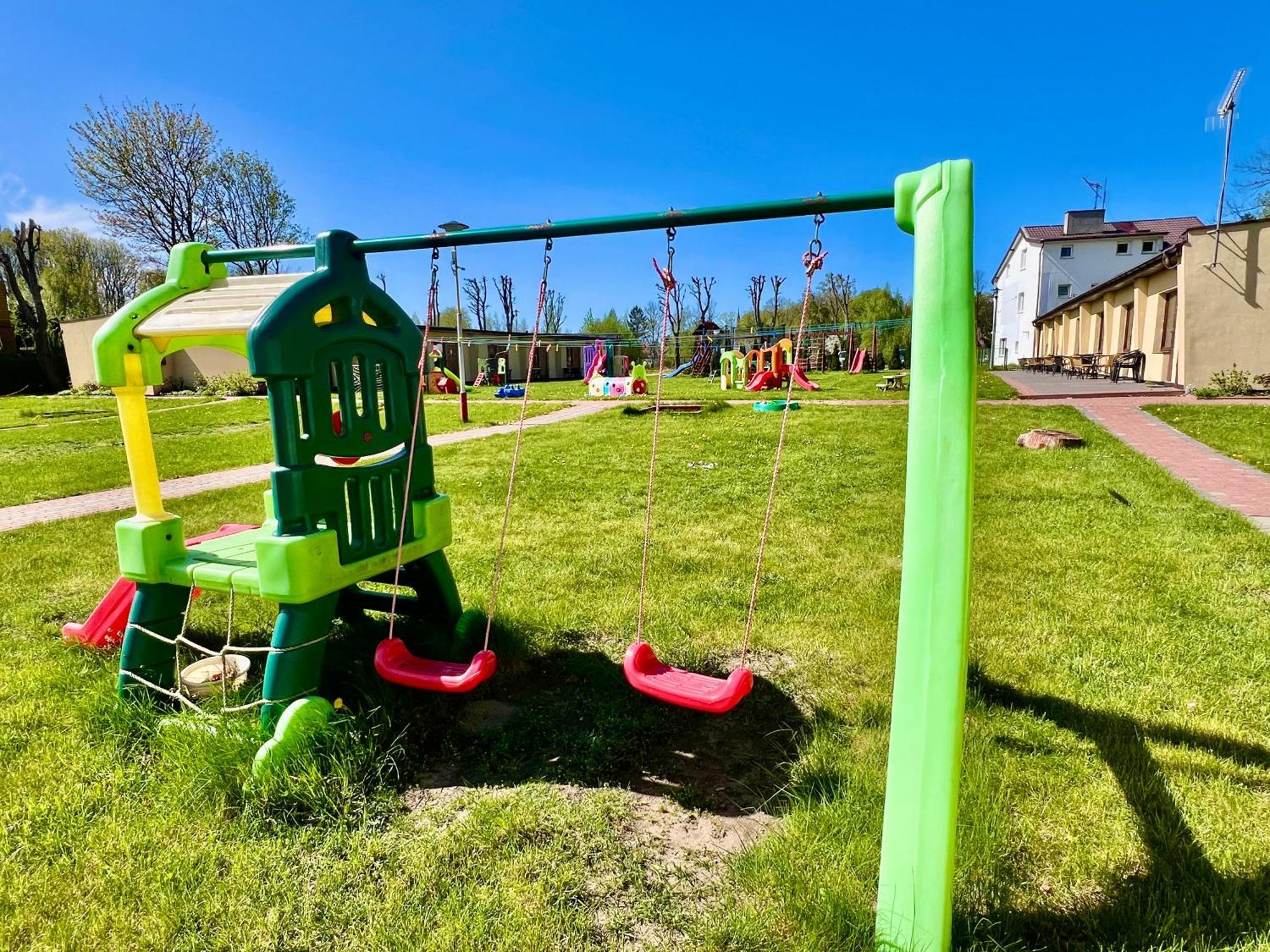 Osrodek Rodzinny "Pod Wydmami" Przy Plazy , Plac Zabaw , Rowery Sarbinowo Exteriér fotografie