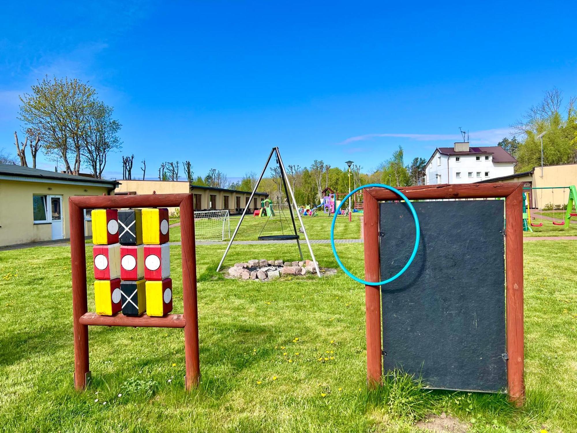 Osrodek Rodzinny "Pod Wydmami" Przy Plazy , Plac Zabaw , Rowery Sarbinowo Exteriér fotografie