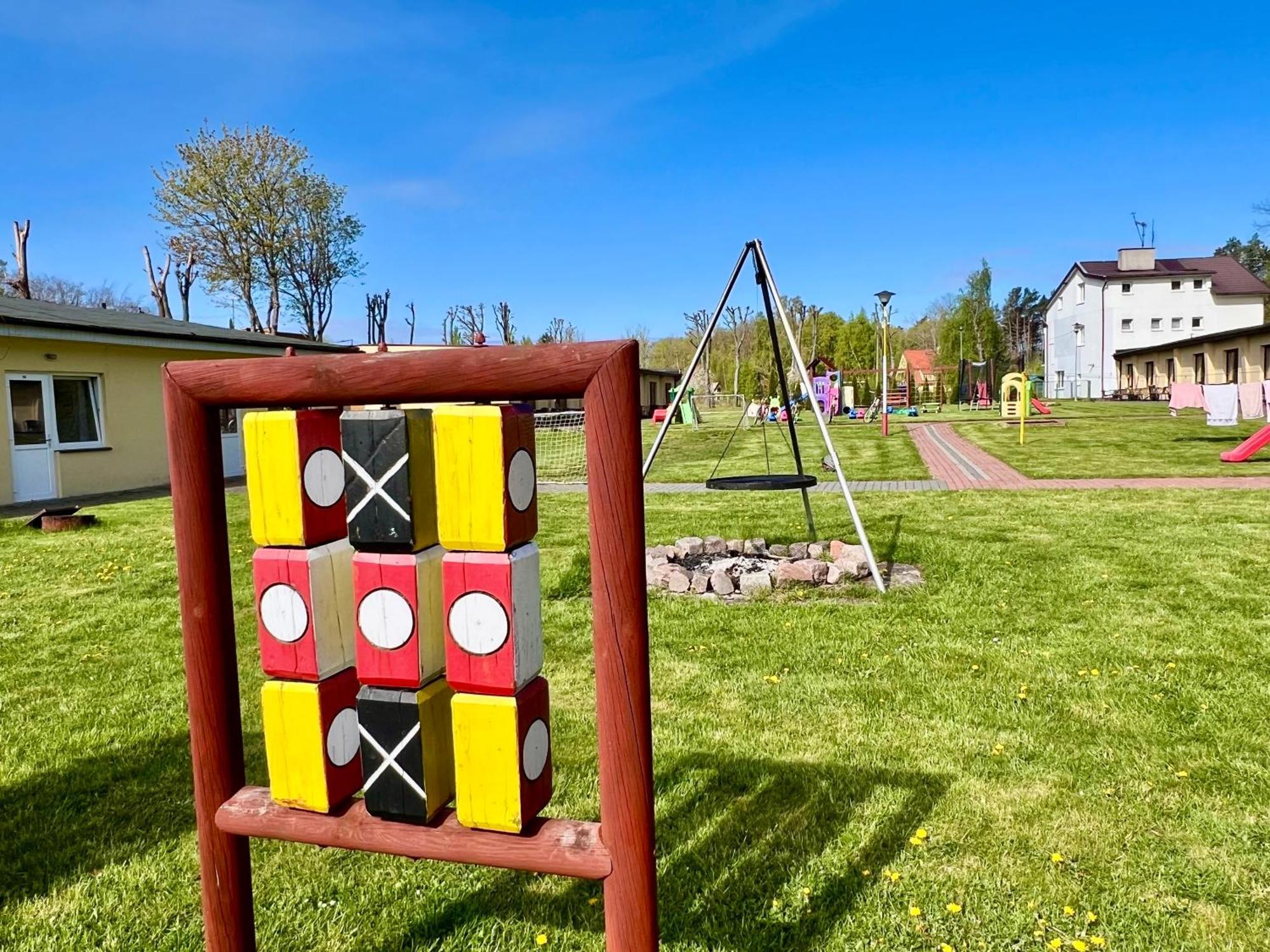Osrodek Rodzinny "Pod Wydmami" Przy Plazy , Plac Zabaw , Rowery Sarbinowo Exteriér fotografie