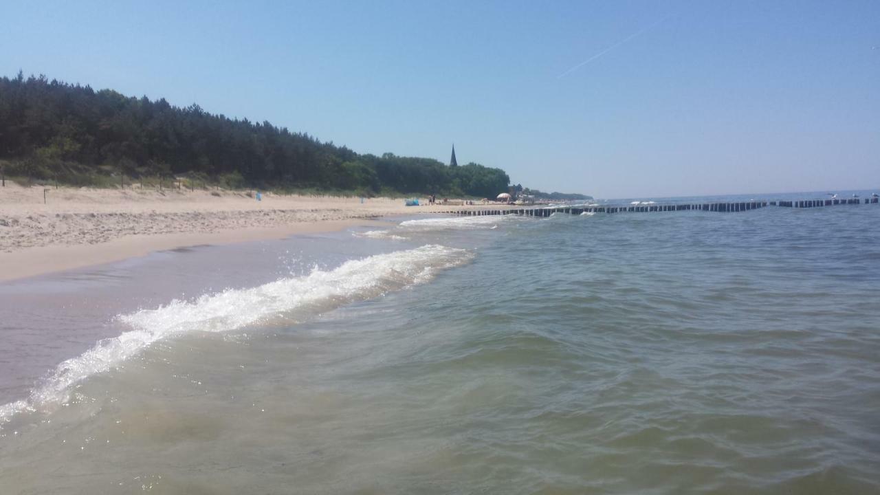 Osrodek Rodzinny "Pod Wydmami" Przy Plazy , Plac Zabaw , Rowery Sarbinowo Exteriér fotografie