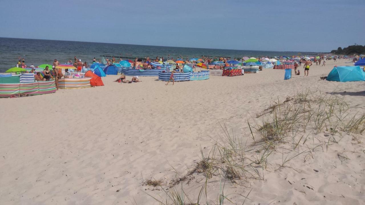 Osrodek Rodzinny "Pod Wydmami" Przy Plazy , Plac Zabaw , Rowery Sarbinowo Exteriér fotografie