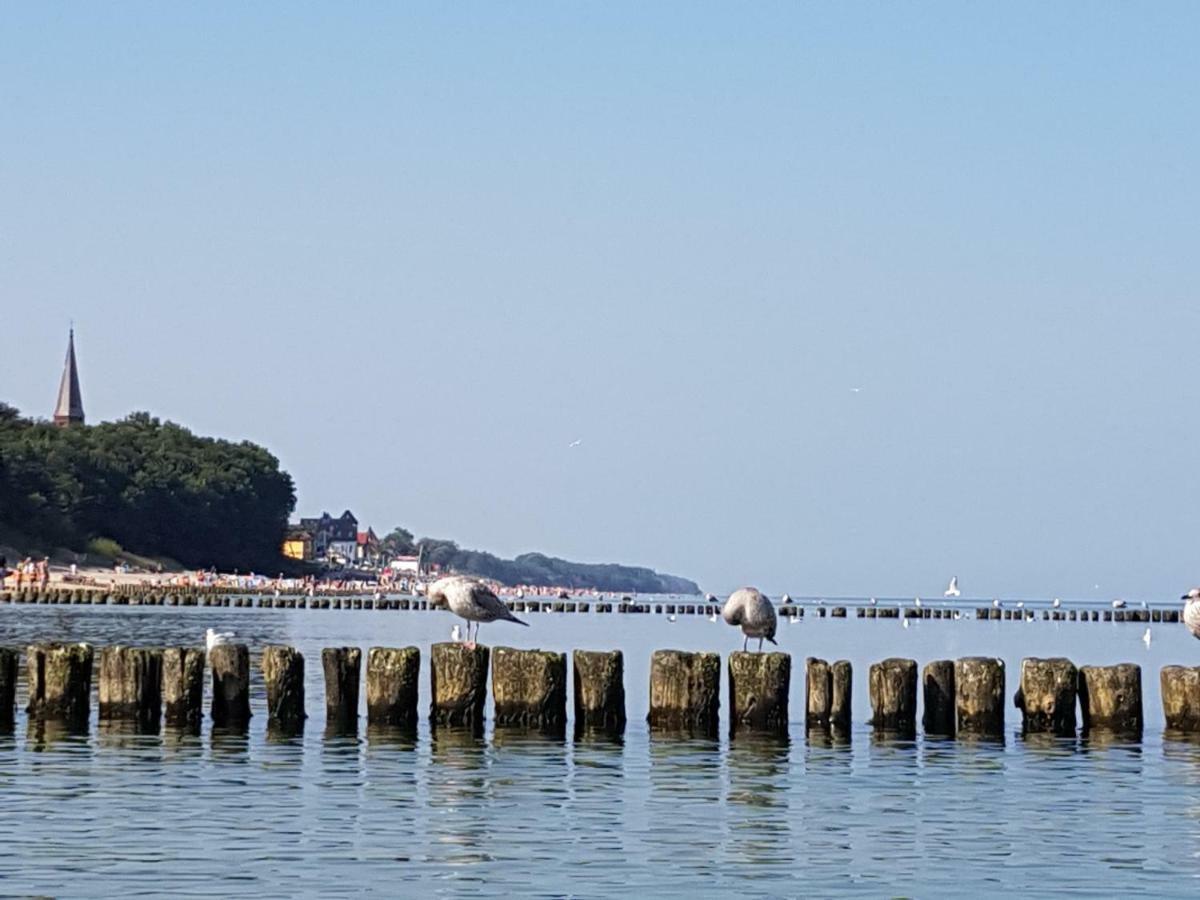 Osrodek Rodzinny "Pod Wydmami" Przy Plazy , Plac Zabaw , Rowery Sarbinowo Exteriér fotografie